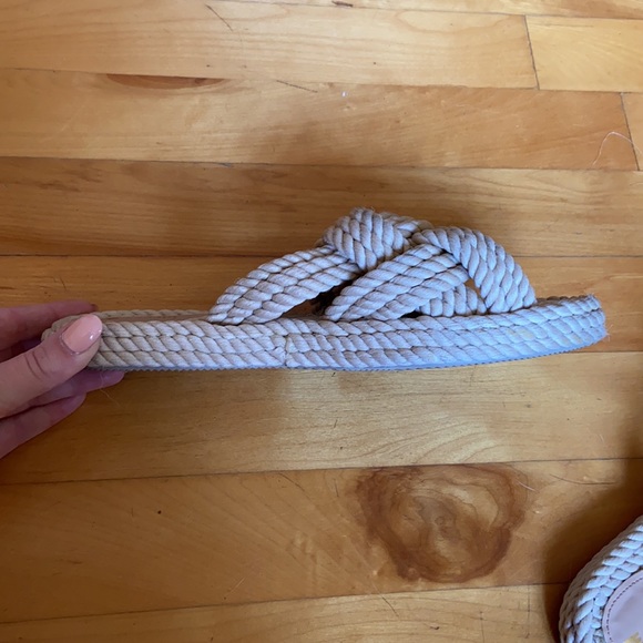 H&M Braided Rope Sandals 🌴 - Picture 3 of 4